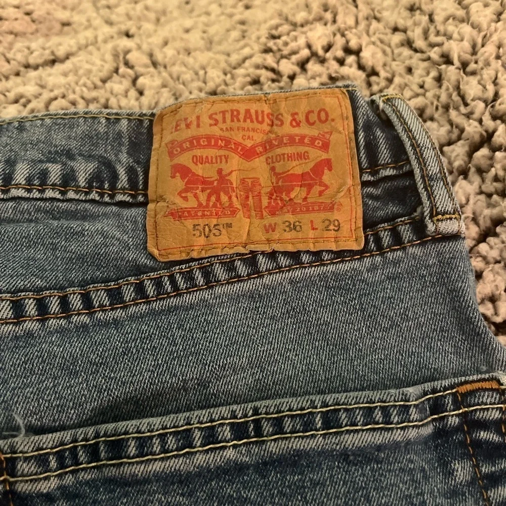 Levi’s 505 men’s 36x29 jeans